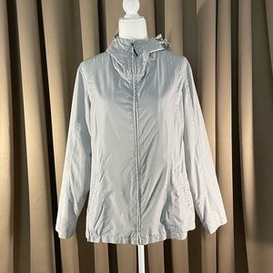 Danskin Now Athletic Jacket Gray Size L